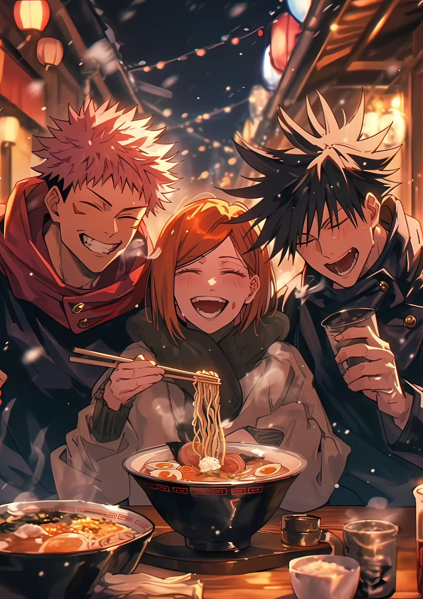 میکس عکس جوجوتسو کایزن ساخت خودم(个_个)( ´¬`)（`･･´ ）(óò)ﾉ(ฺ´`ฺ)ﾉ